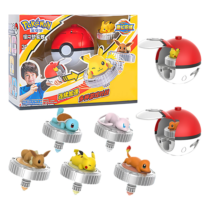 Spin Top Gyro Toy - Pokemon spinning top piłka zabawka figurka