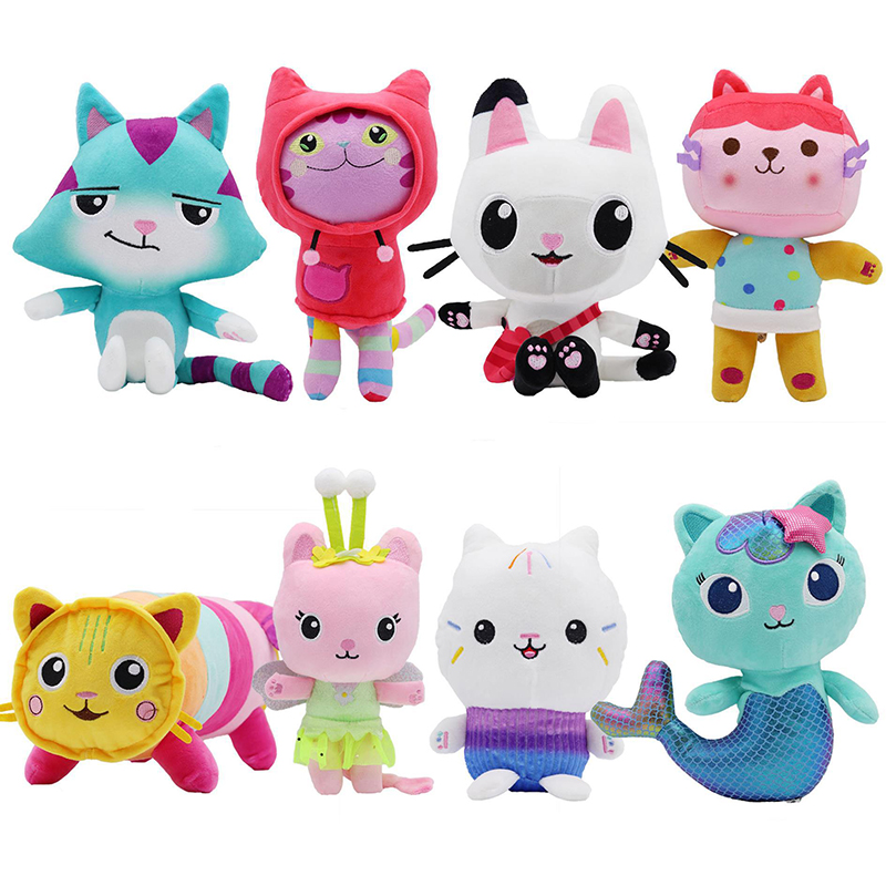 Kids Toys Animal - Pluszaki Zwierzęta Gabby's Dollhouse, Urocza Pluszowa