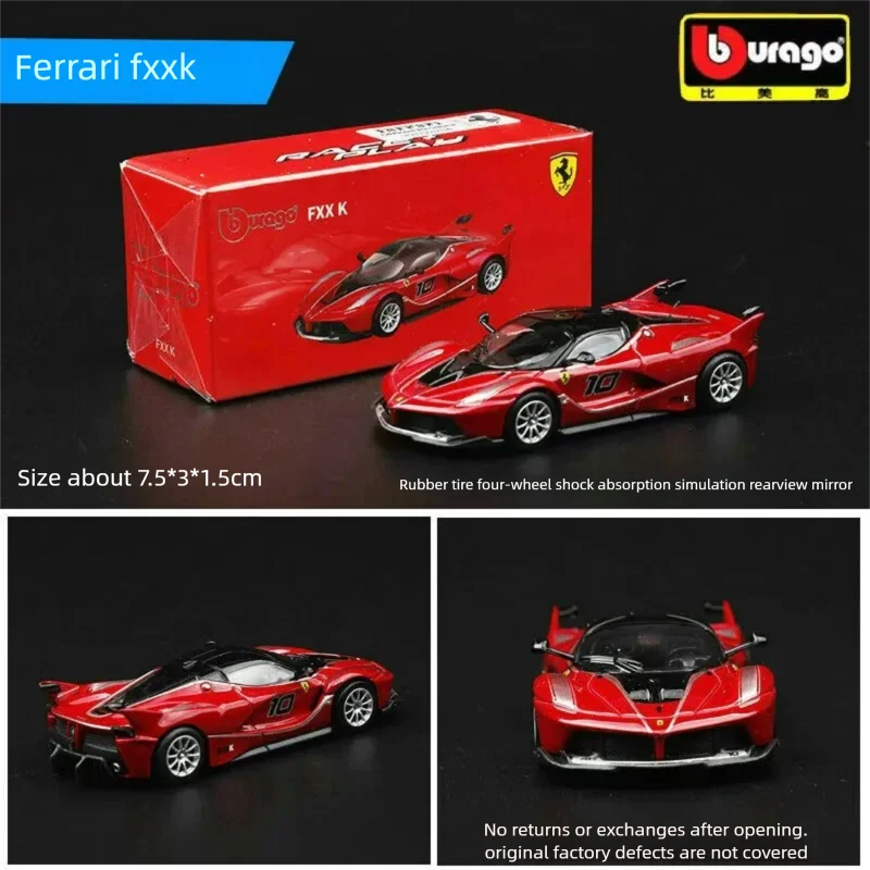 Kids Toys Boys - Bburago 1:64 Model Samochodu z Odlewu,