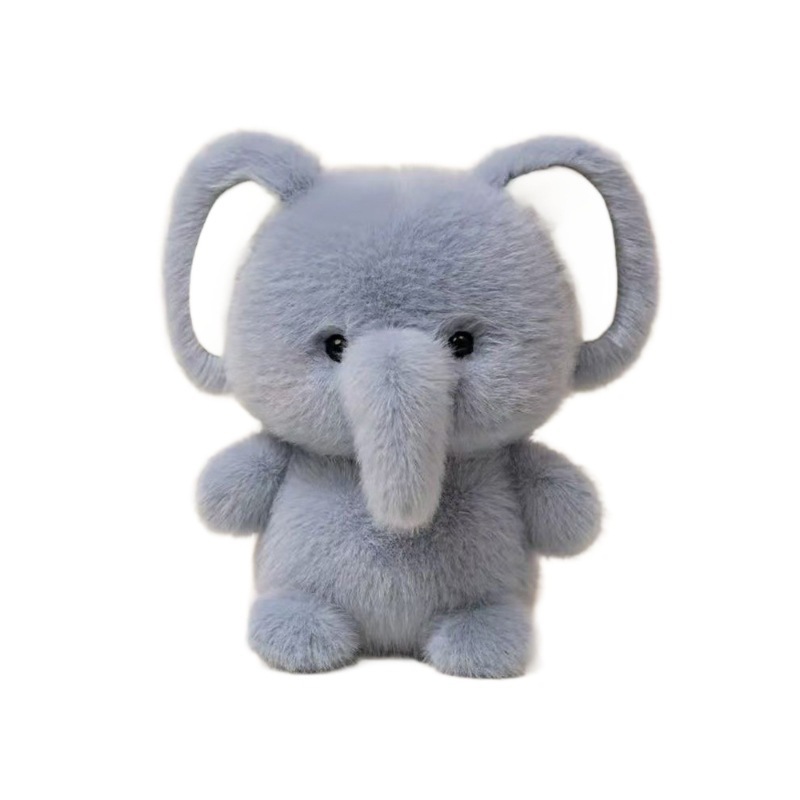 Kids Toys Elephant - Pluszowa maskotka słonik na biurko, przynosząca