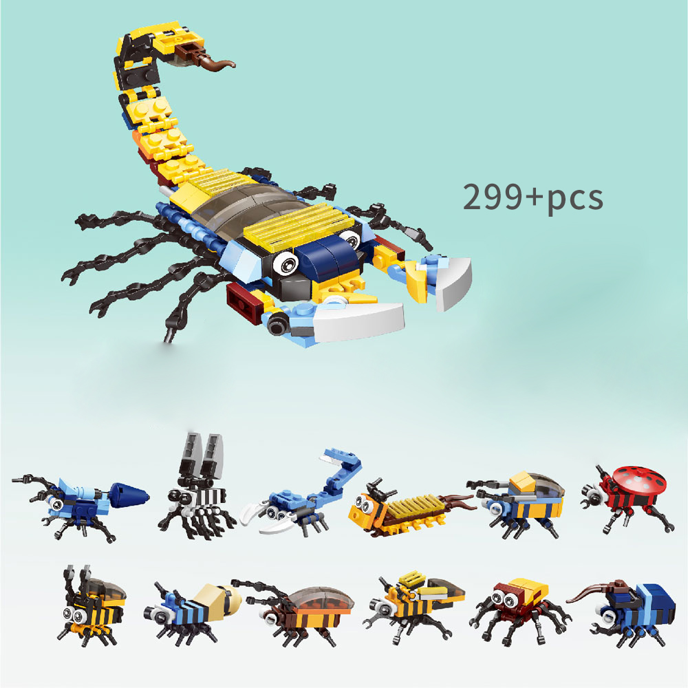 Kids Toys Elephant - 12 w 1 zestaw klocków do