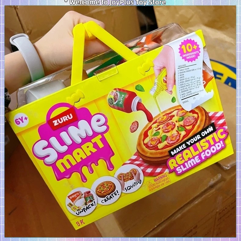 Kids Toys Kitchen Set - ZURU Slime Mart Seria Hamburger Pizza