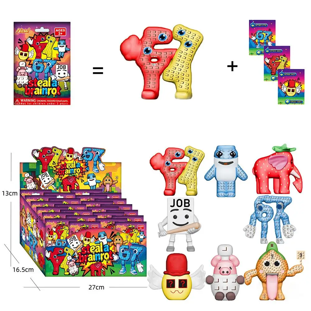 Kids Toys Elephant - Figurka Action Steal A Brainrot Blind