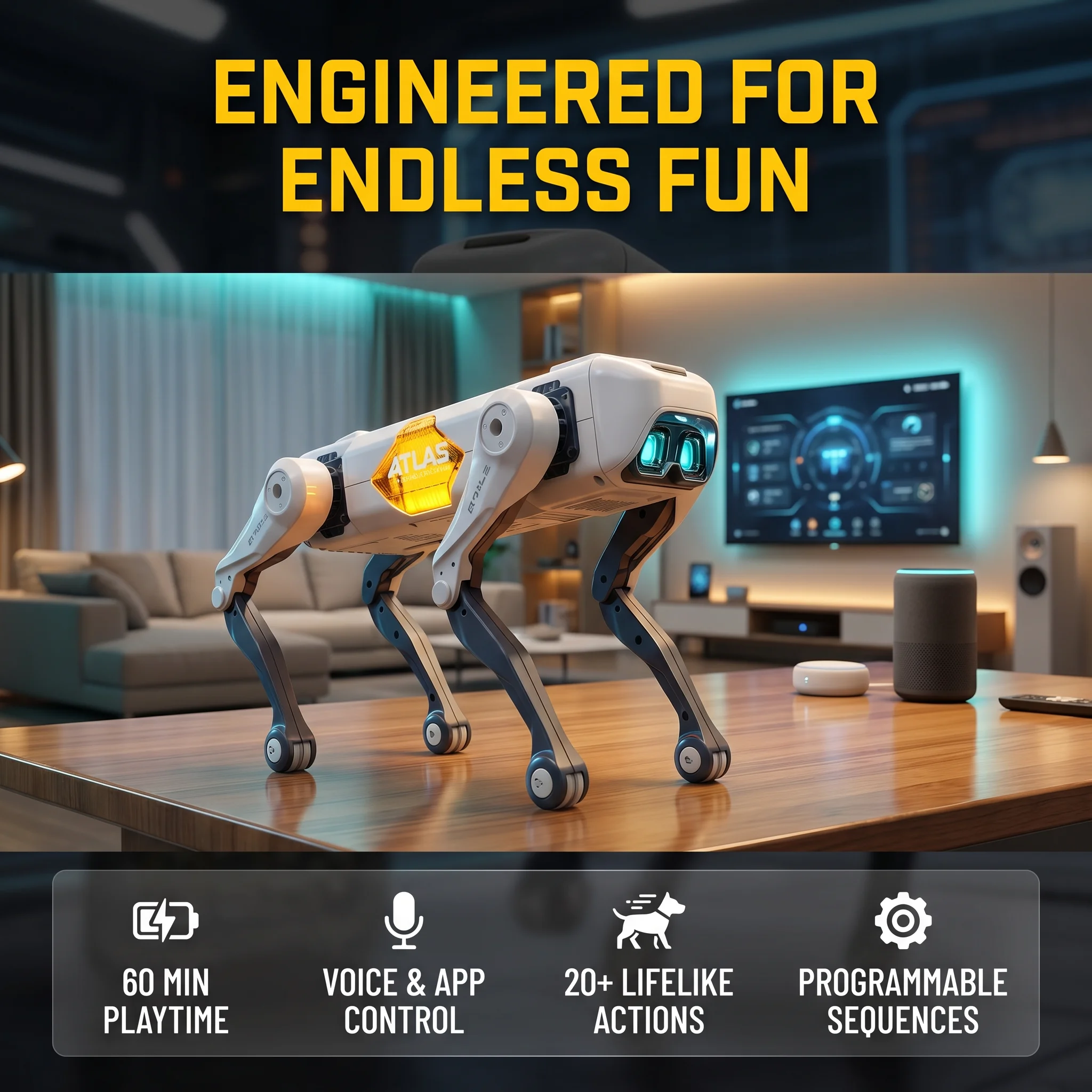 Kids Toys Animal - Inteligentny robot-świniec AI, sterowanie głosem i