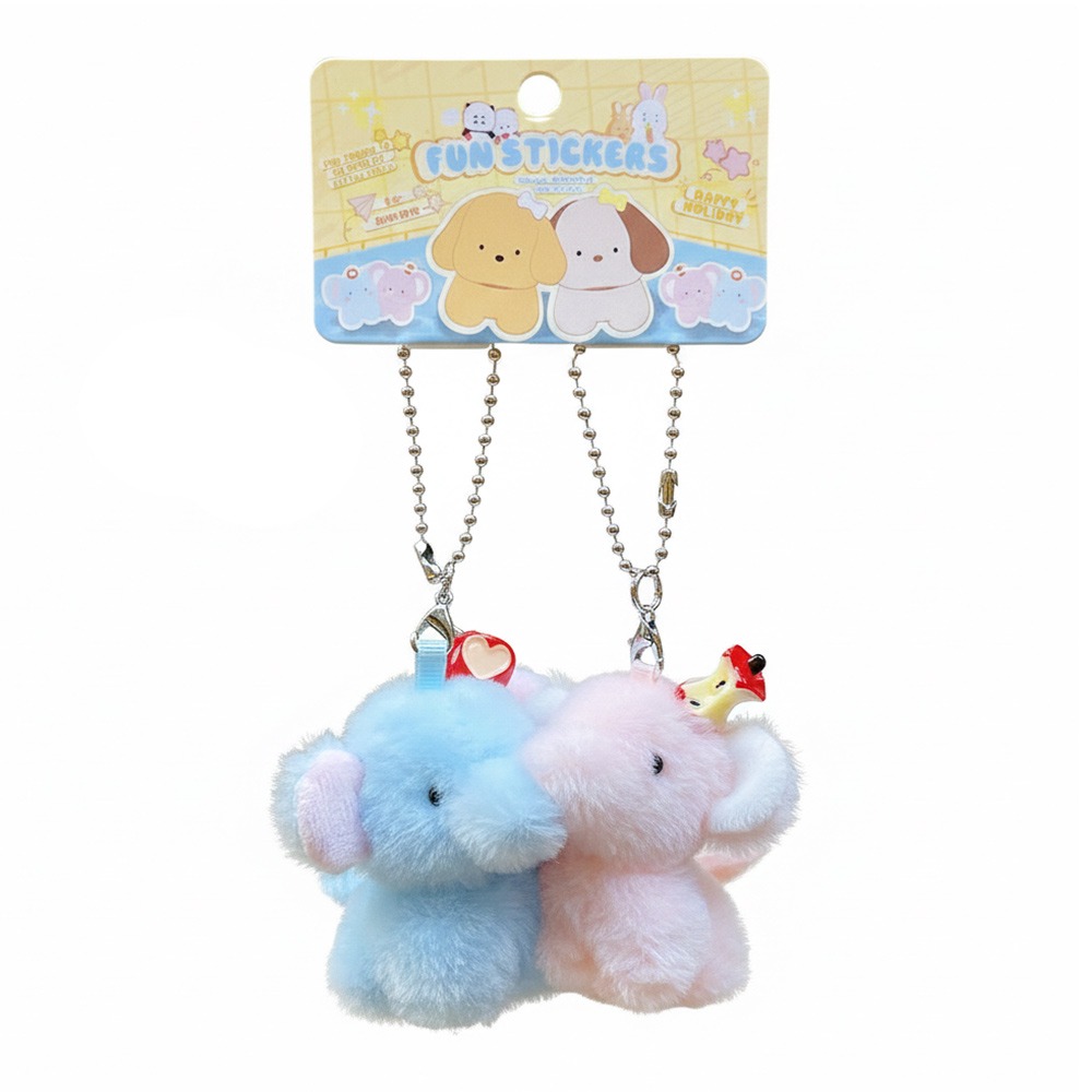 Kids Toys Elephant - Kawali Kreskówkowy Zwierzak Przyjaciel Talizman Szczęścia