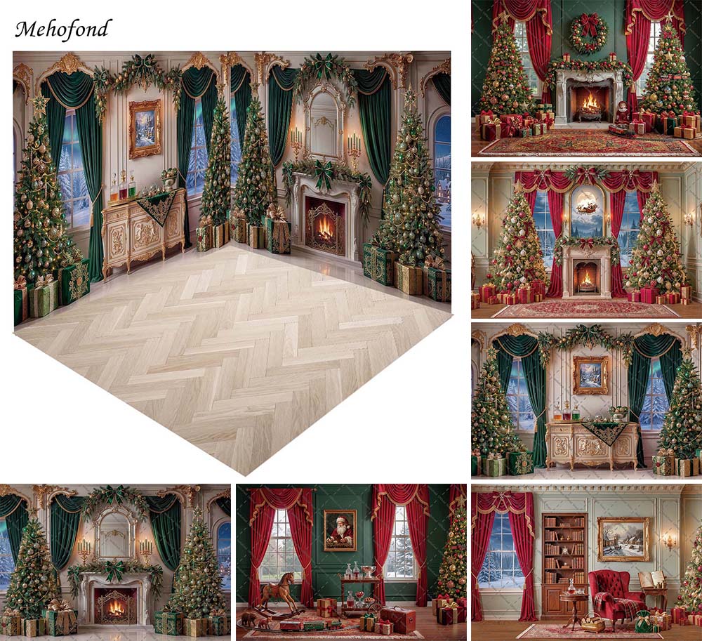 Toys Background For Kids - Tło fotograficzne Mehofond Zimowe Święta Bożego