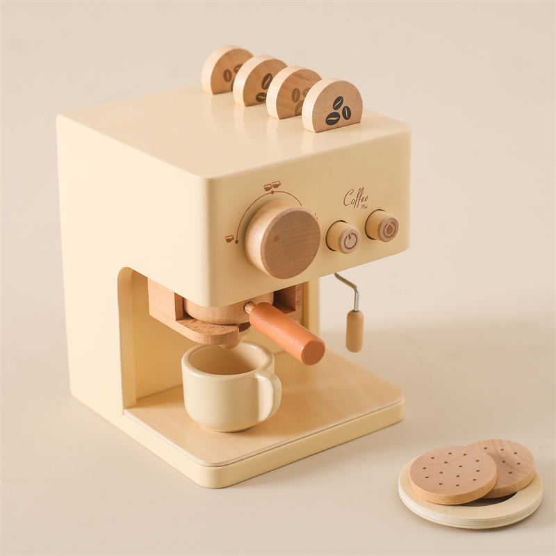 Kids Toys Kitchen Set - Drewniany zestaw zabawek Montessori dla dzieci