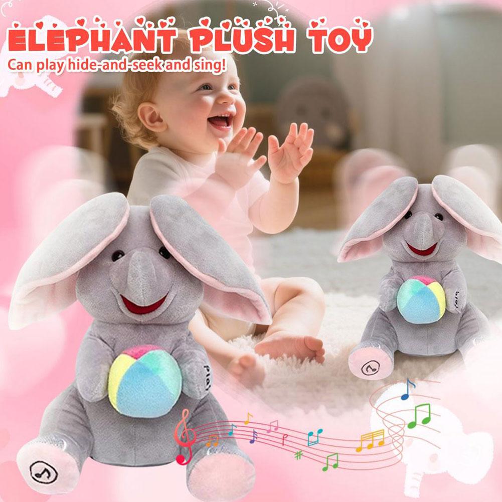 Zabawny pluszowy słonik do ukr – Kids Toys Elephant recenzja i cena