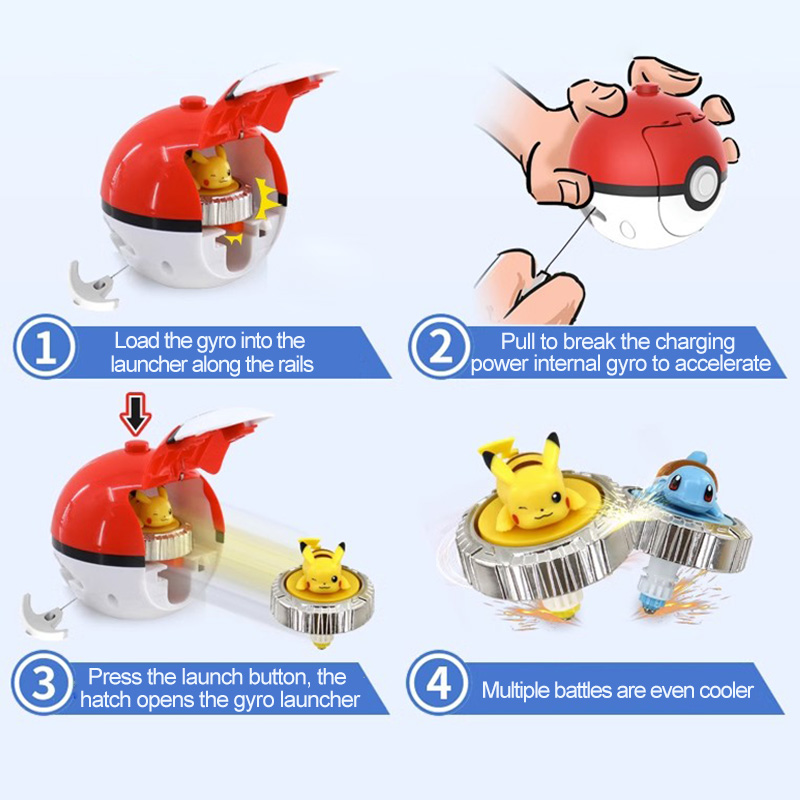 Pokemon spinning top piłka zab – Spin Top Gyro Toy recenzja i cena
