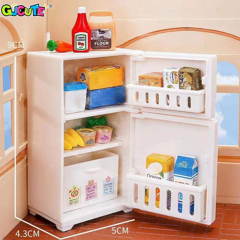 1/12 Mini domek dla lalek biał – Kids Toys Kitchen Set recenzja i cena