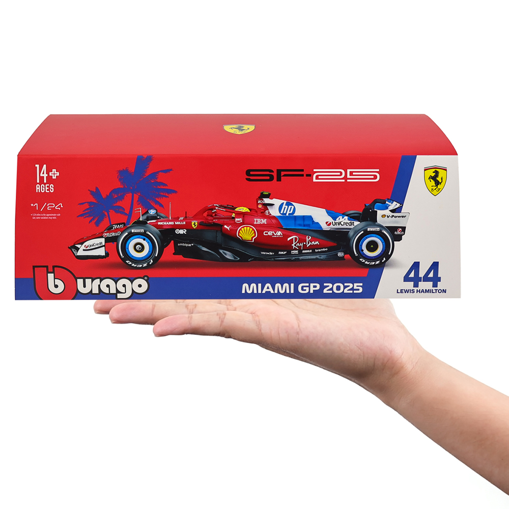 Bburago 1:24 2025 SF25 GP Miam – Kids Toys John Lewis recenzja i cena