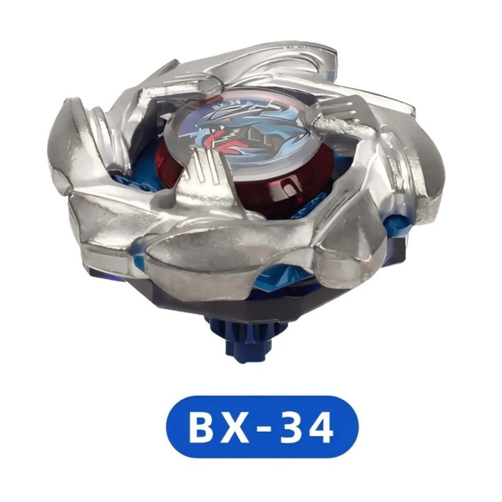 BX-34 Silver Blue Cobalt Drago – Spin Top Gyro Toy recenzja i cena