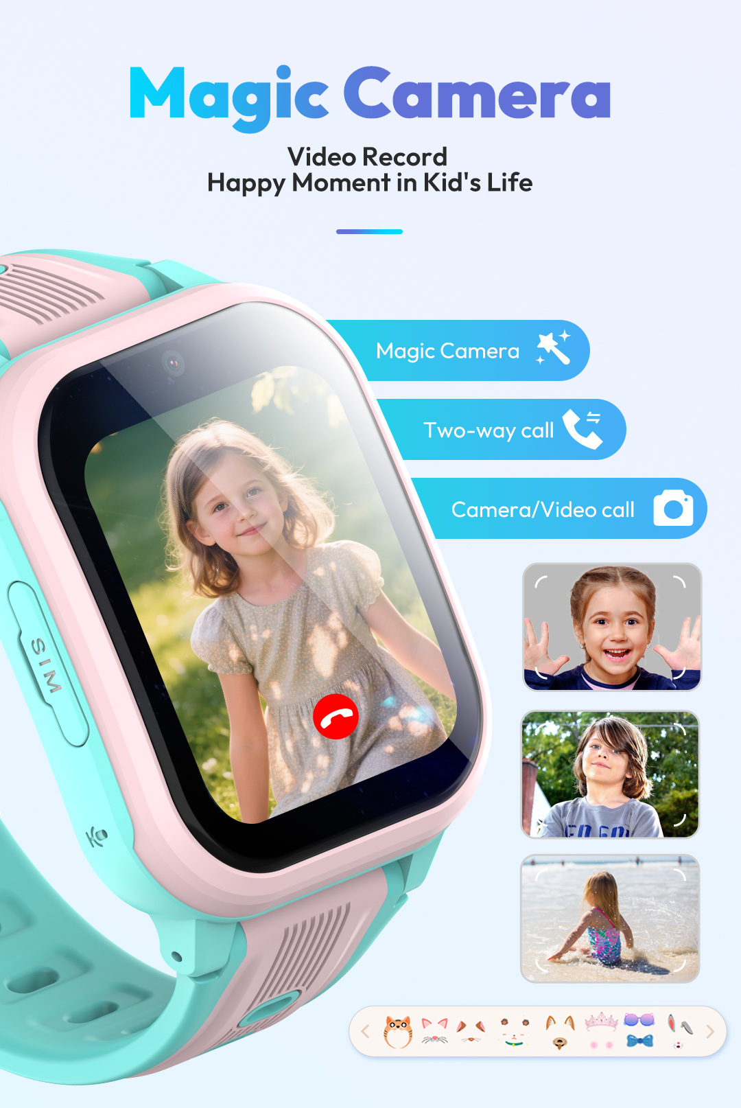 Wonlex 4G Smartwatch dla dziec – Kids Smartwatch Gps recenzja i cena