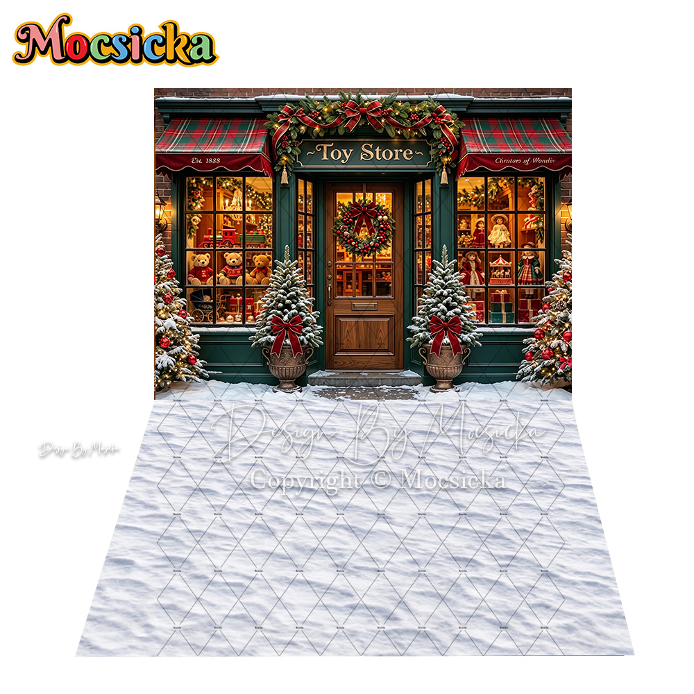Tło fotograficzne: Ulica z skl – Toys Background For Kids recenzja i cena