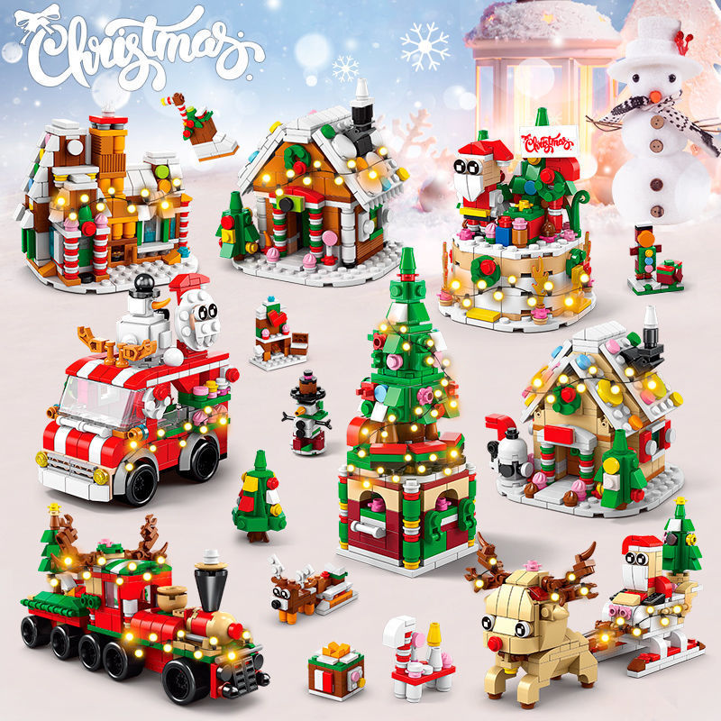 Zestaw Klocków 10w1 Świąteczny – Kids Xmas Toys Ideas recenzja i cena
