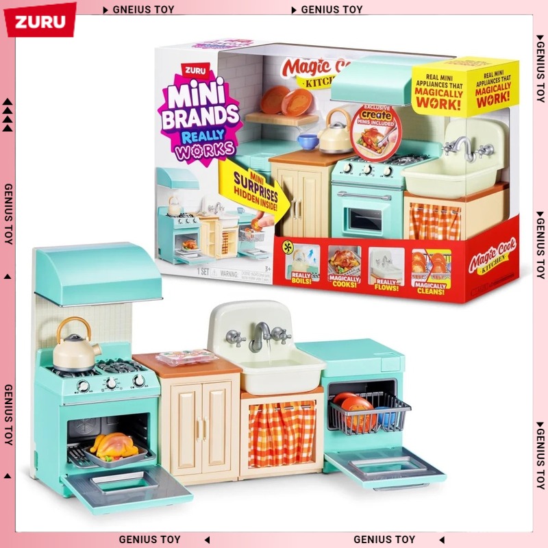 Zuru Mini Brands Magic Cook Ki – Kids Toys Kitchen Set recenzja i cena