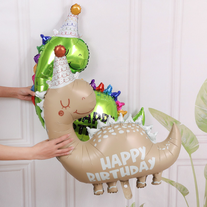 Dinozaur balon z folii alumini – Toys Background For Kids recenzja i cena