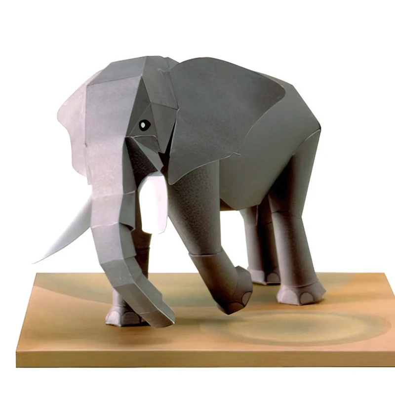 Afrykański słoń Origami Art Mi – Kids Toys Elephant recenzja i cena