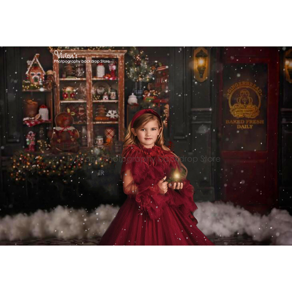 Gingerbread Shop boże narodzen – Toys Background For Kids recenzja i cena