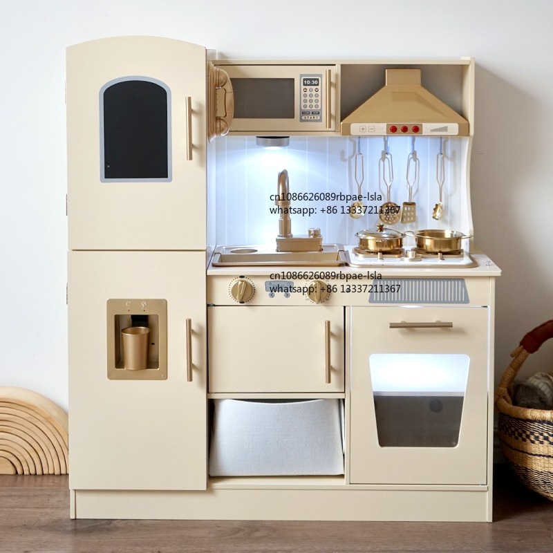 Edukacyjny Drewniany Zestaw do – Kids Toys Kitchen Set recenzja i cena
