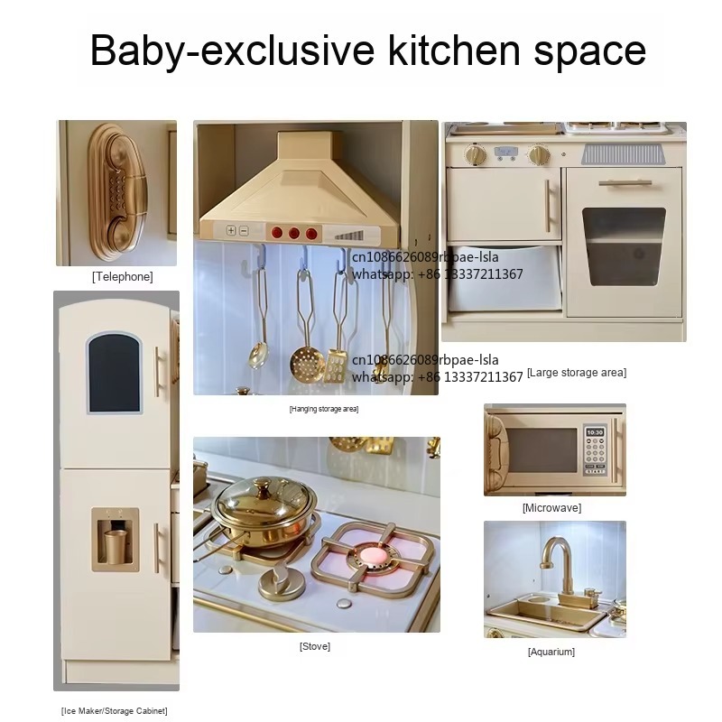 Edukacyjny Drewniany Zestaw do – Kids Toys Kitchen Set recenzja i cena