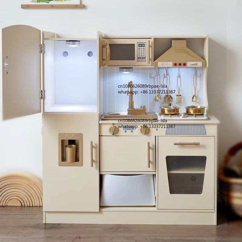 Edukacyjny Drewniany Zestaw do – Kids Toys Kitchen Set recenzja i cena