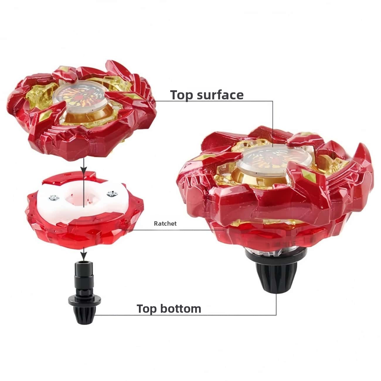 Zestaw BX-23 Starter Phoenix W – Spin Top Gyro Toy recenzja i cena