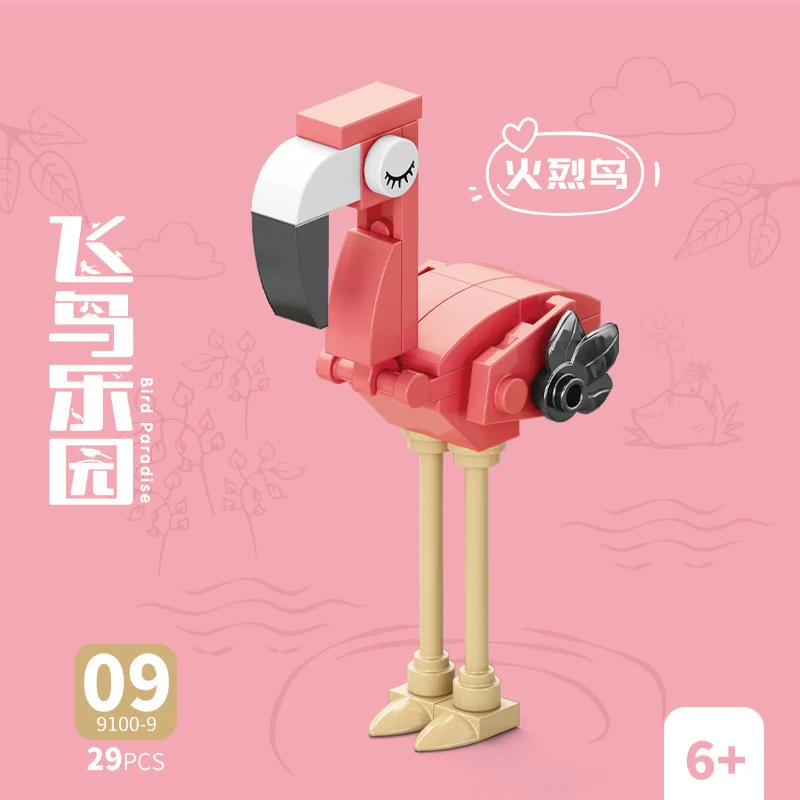 Klocki Zwierzęta Ptak Raj Kruk – Kids Toys Animal recenzja i cena