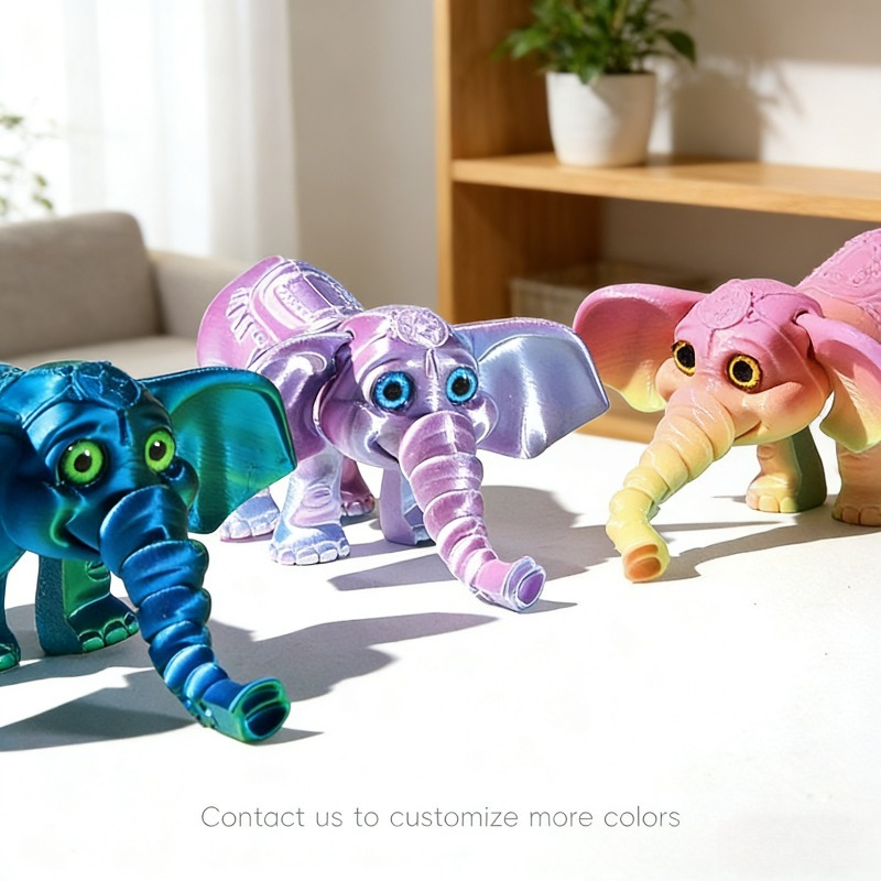 Model słonia drukowany w 3D, 1 – Kids Toys Elephant recenzja i cena