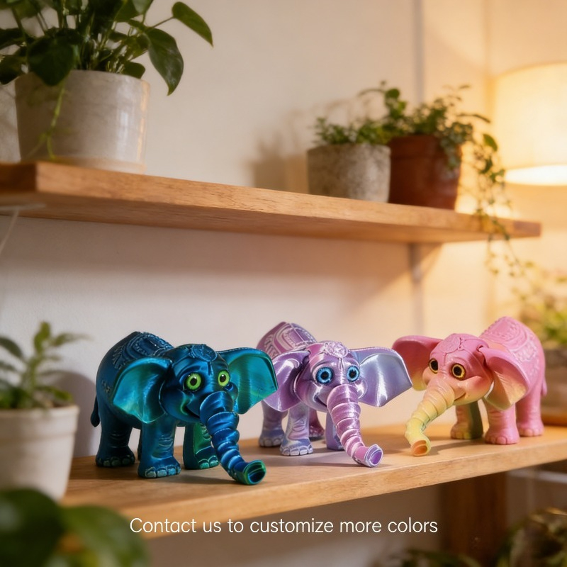 Model słonia drukowany w 3D, 1 – Kids Toys Elephant recenzja i cena