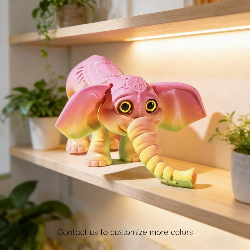 Model słonia drukowany w 3D, 1 – Kids Toys Elephant recenzja i cena