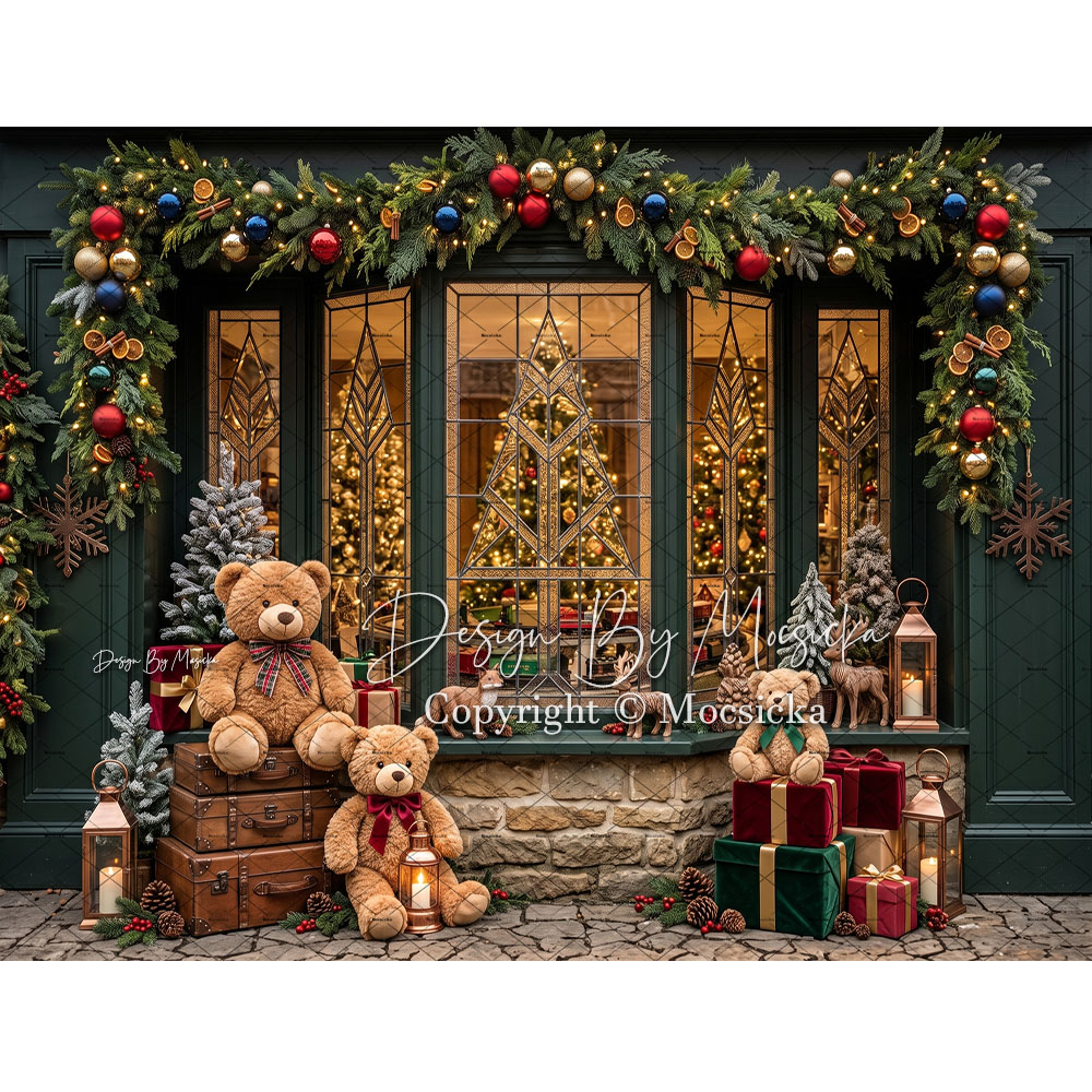 Sklep z prezentami świątecznym – Toys Background For Kids recenzja i cena