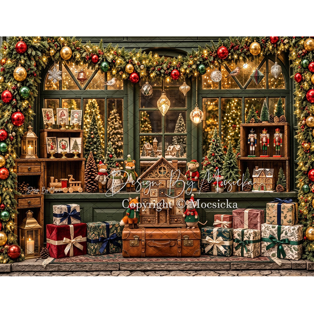 Sklep z prezentami świątecznym – Toys Background For Kids recenzja i cena