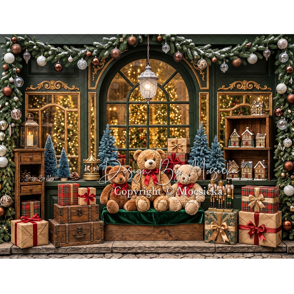 Sklep z prezentami świątecznym – Toys Background For Kids recenzja i cena