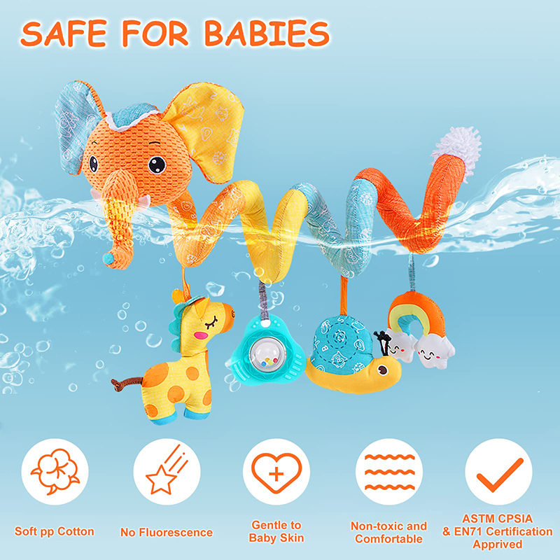 Fotelik samochodowy Zabawki dl – Kids Toys Elephant recenzja i cena
