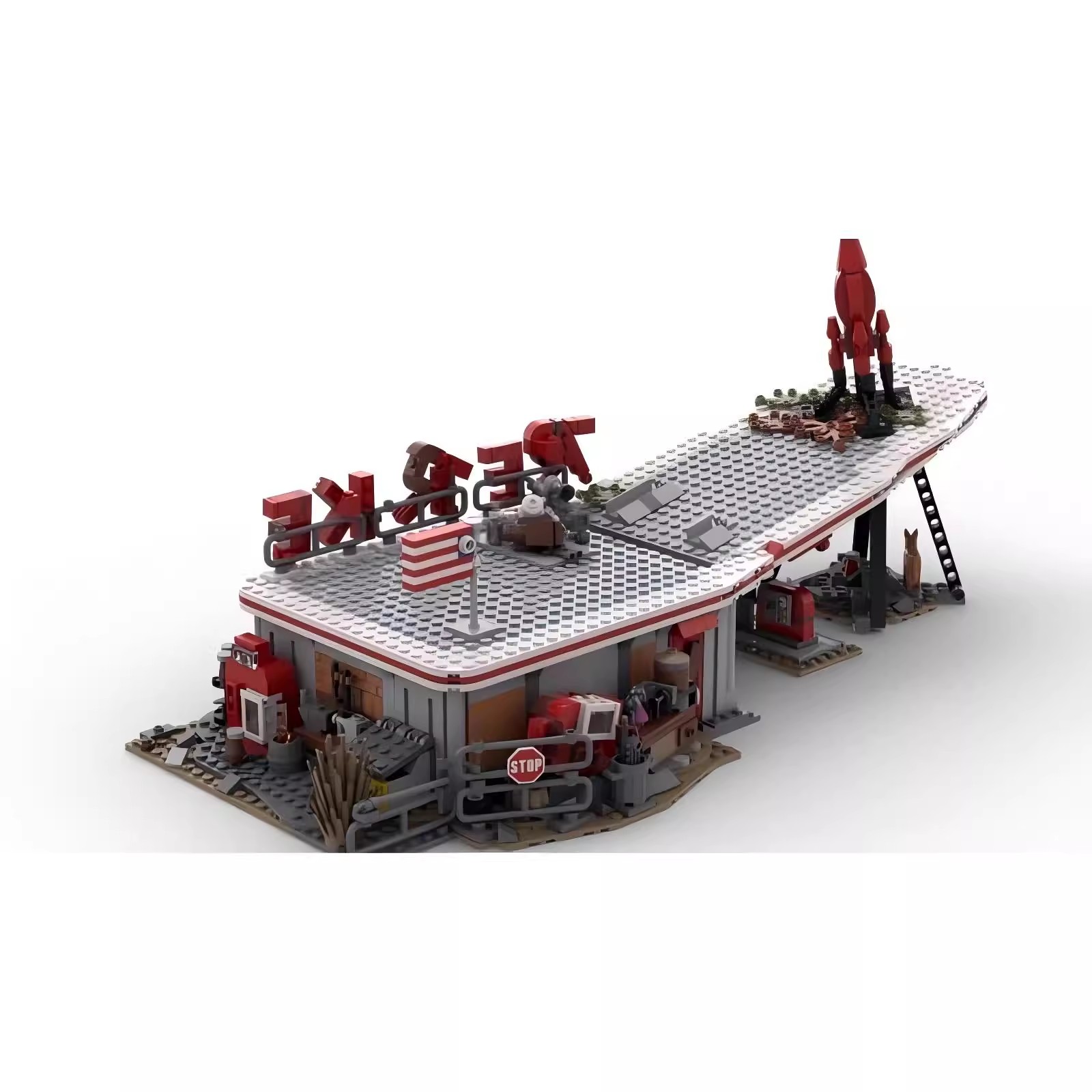 Gry MOC Fallout 4 Czerwona cię – Kids Xmas Toys Ideas recenzja i cena
