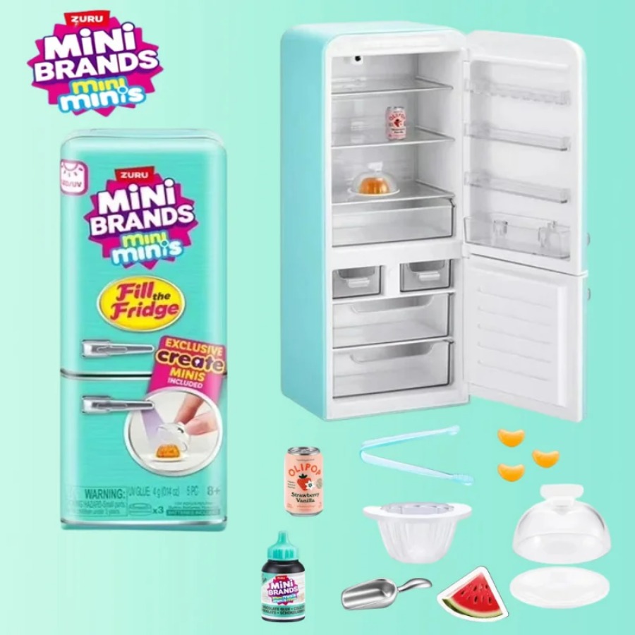 ZURU 5 Surprise Mini Fridge Ba – Kids Toys Kitchen Set recenzja i cena