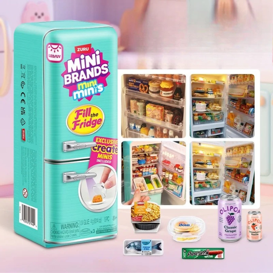 ZURU 5 Surprise Mini Fridge Ba – Kids Toys Kitchen Set recenzja i cena