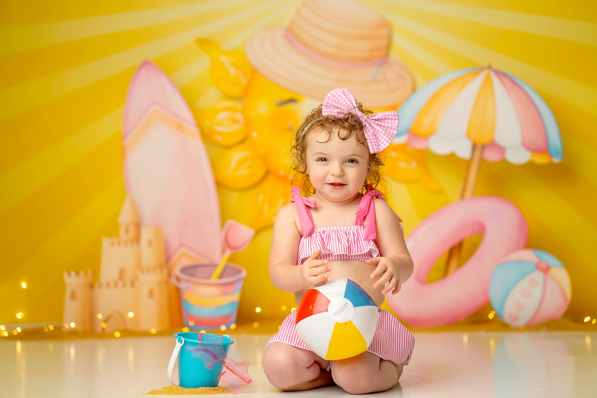 Żywe letnie tło fotograficzne  – Toys Background For Kids recenzja i cena